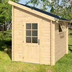 Jura redskabsskur med enkeltdør og vindue, 4,7 m²