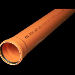 Kaczmarek PVC-U SN8 afløbsrør 110 x 1000 mm