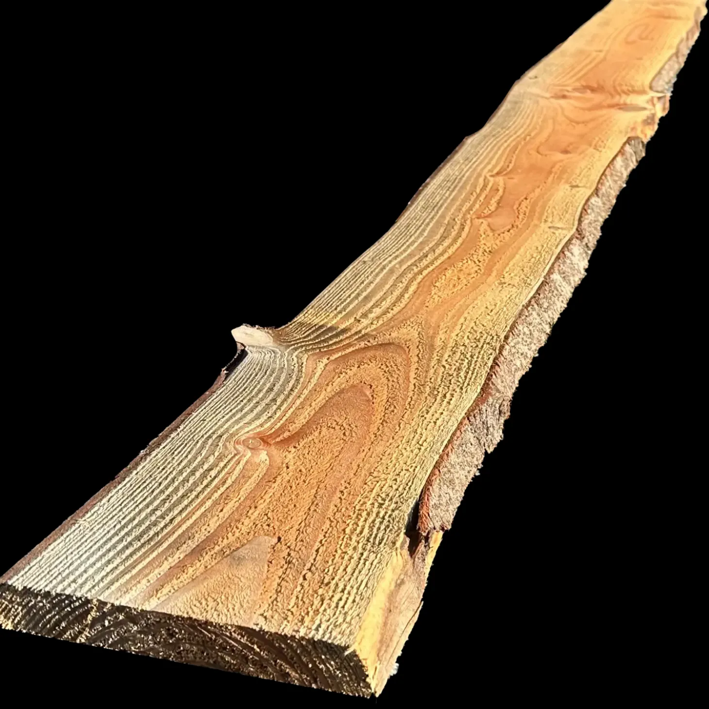 Kalmarbræt i lærketræ, 150/250 x 2100/2900mm