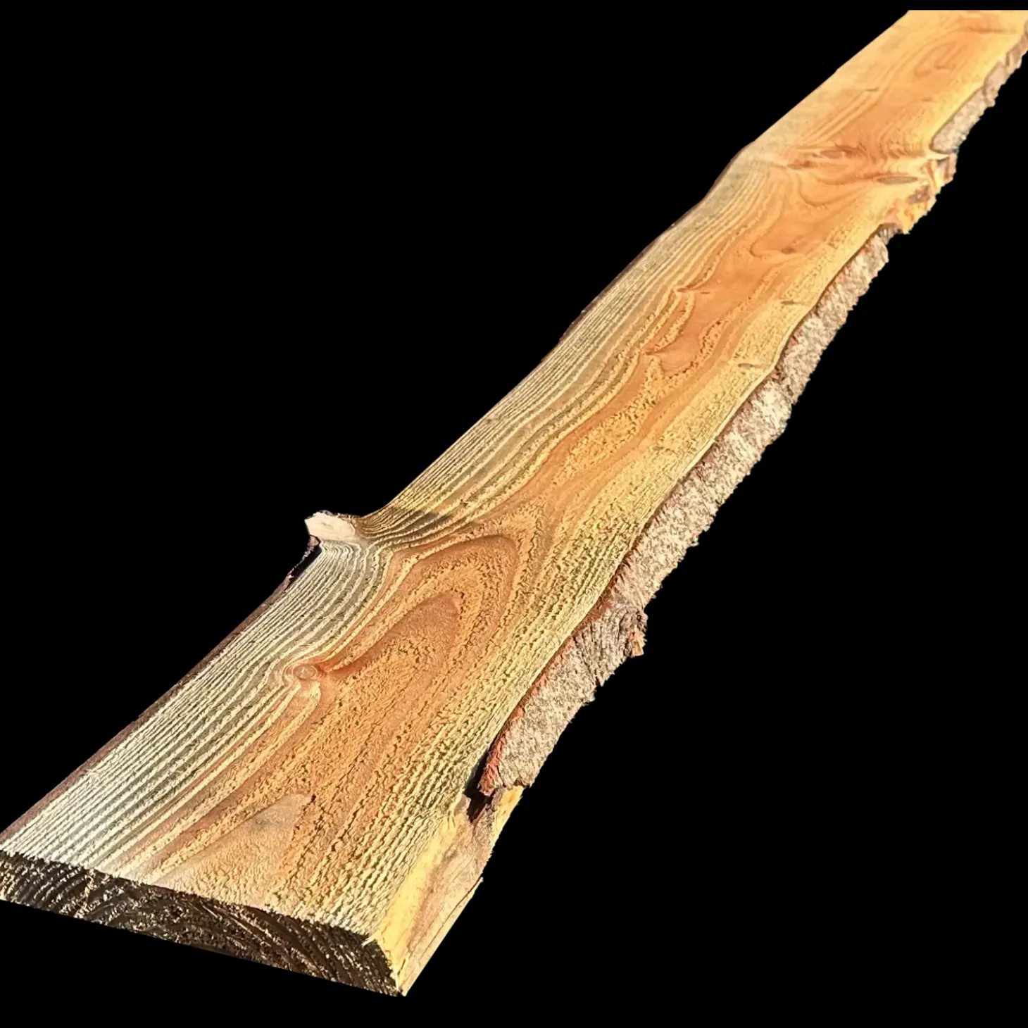 Kalmarbræt i lærketræ, 150/250 x 2100/2900mm