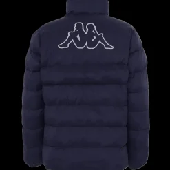 Kappa jakke m/logo str. S blå