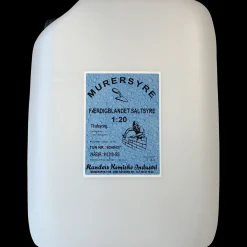 Kemisk færdigblandet murersyre 1:20 - 20 L