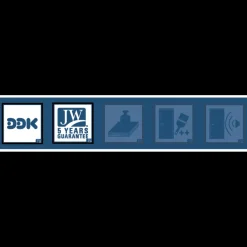 Kilsgaard celledør glat hvid 625x2040x40 mm