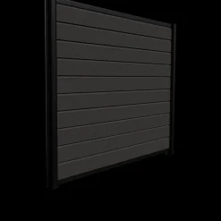 Kirkedal Alu Light komposithegn forlængersæt K1 156x156 cm sort