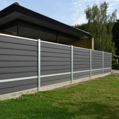 Kirkedal aluminium komposithegn forlængersæt K1 (fer/not) Sort