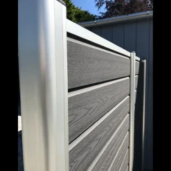 Kirkedal aluminium komposithegn forlængersæt K1 (fer/not) Sort