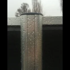 Kirkedal aluminium komposithegn forlængersæt K1 (fer/not) Sort