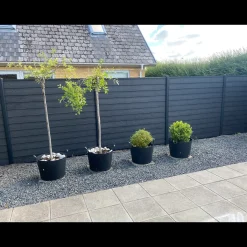 Kirkedal aluminium komposithegn forlængersæt K1 (fer/not) sort