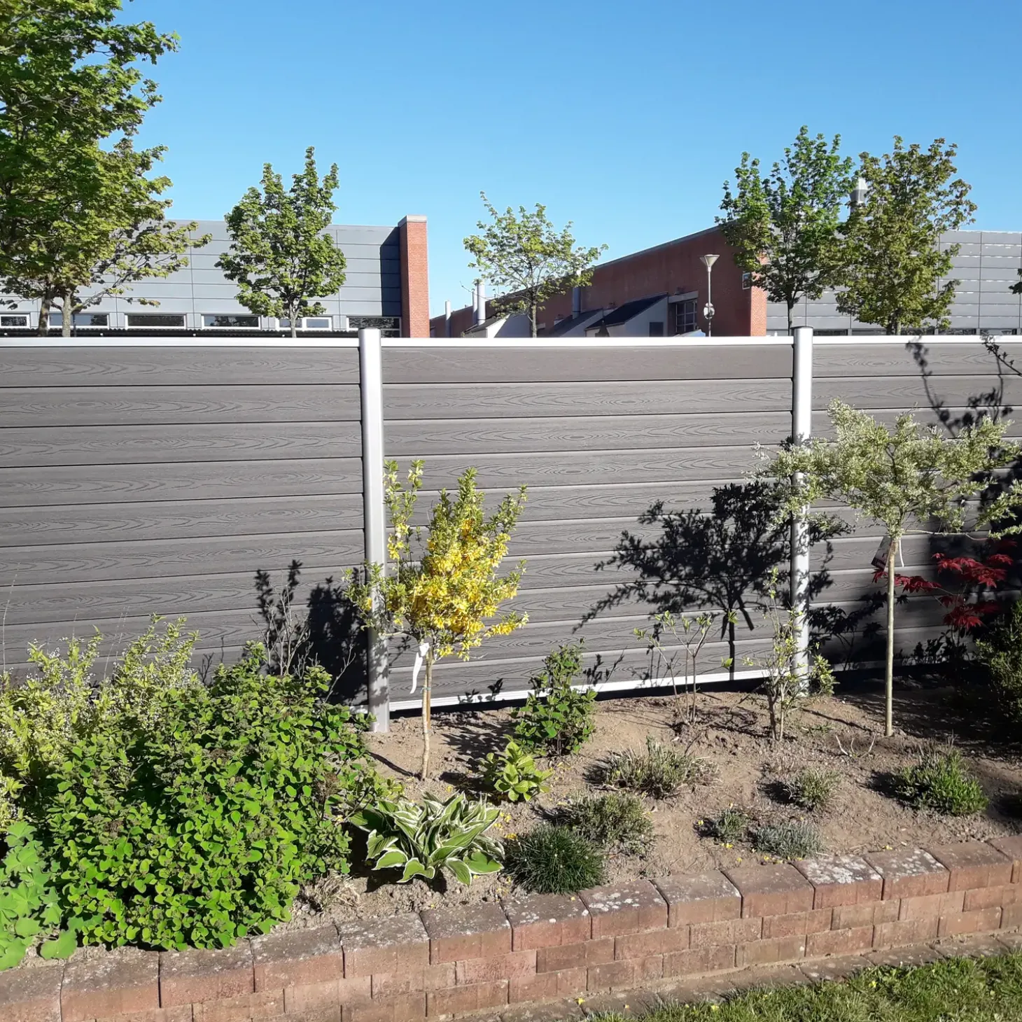 Kirkedal aluminium komposithegn startsæt K1 (fer/not) Sort