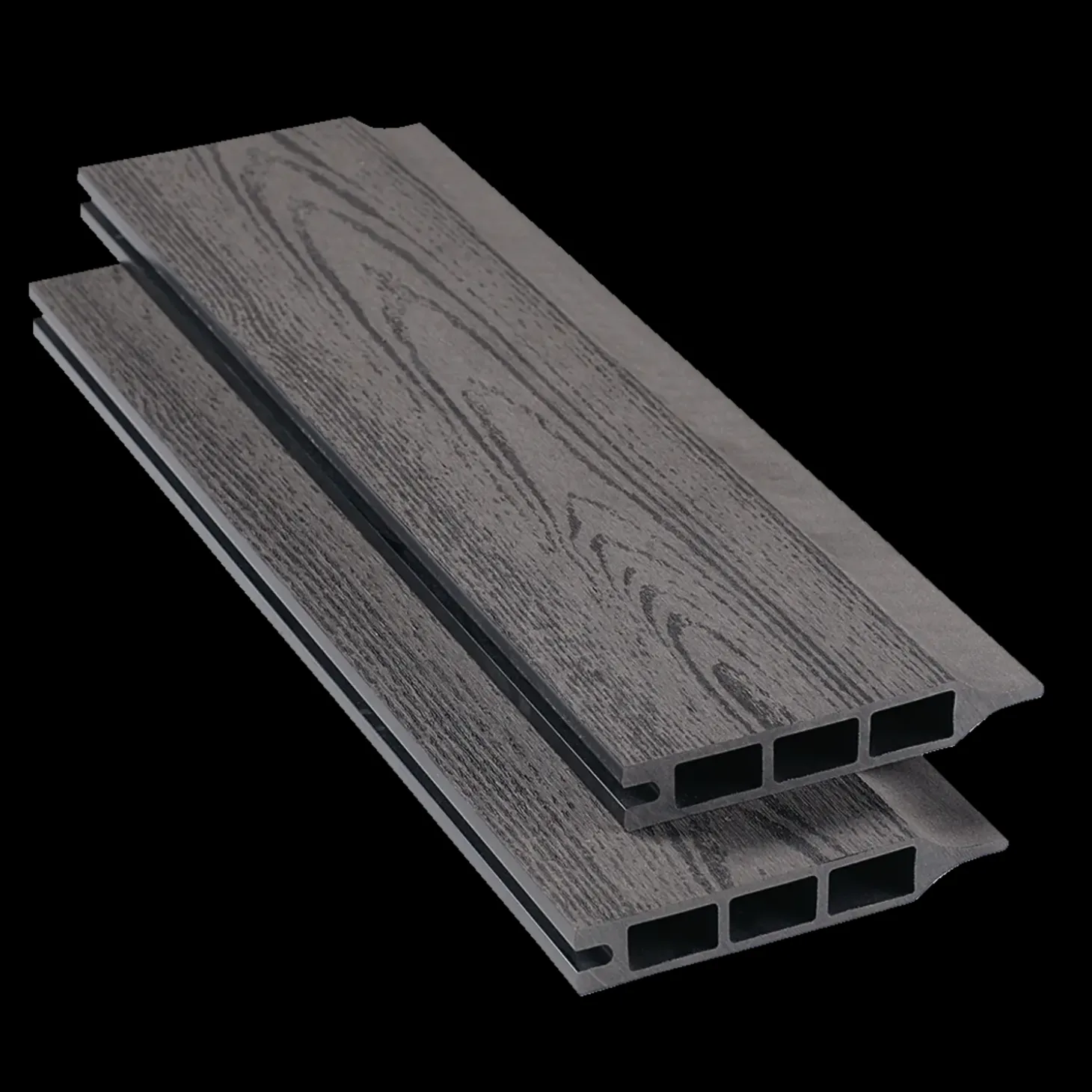 Kirkedal aluminium komposithegn startsæt K1 (fer/not) Sort