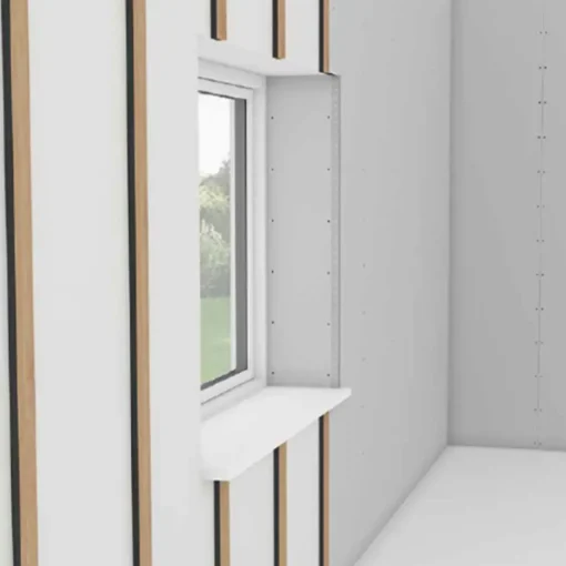 Knauf varmvæg isoleret stolpe 32x50x2500 mm