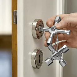 Knipex TwinKey® styreskabsnøgle - 10 profiler