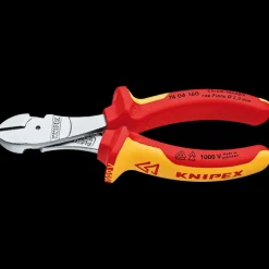 Knipex VDE 7406 kraft-skævbider isoleret greb 160 mm