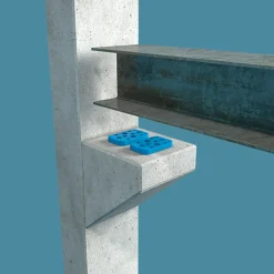 Knudsen Kilen K-klods 6T blå 10x50x80 mm