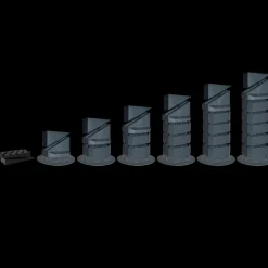 Knudsen Kilen terrasseforhøjer 50 stk