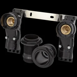 Koblingsdåse dobbelt 15 mm x 1/2 til mur