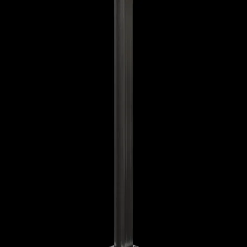 Komposit profilbræt til hegn 16x160x1800 mm koksgrå