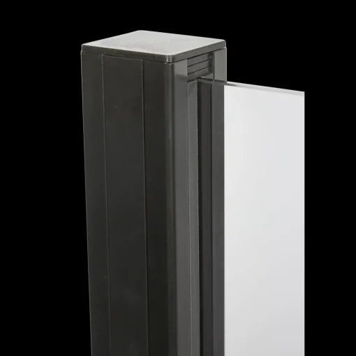 Komposit profilbræt til hegn 16x160x1800 mm koksgrå