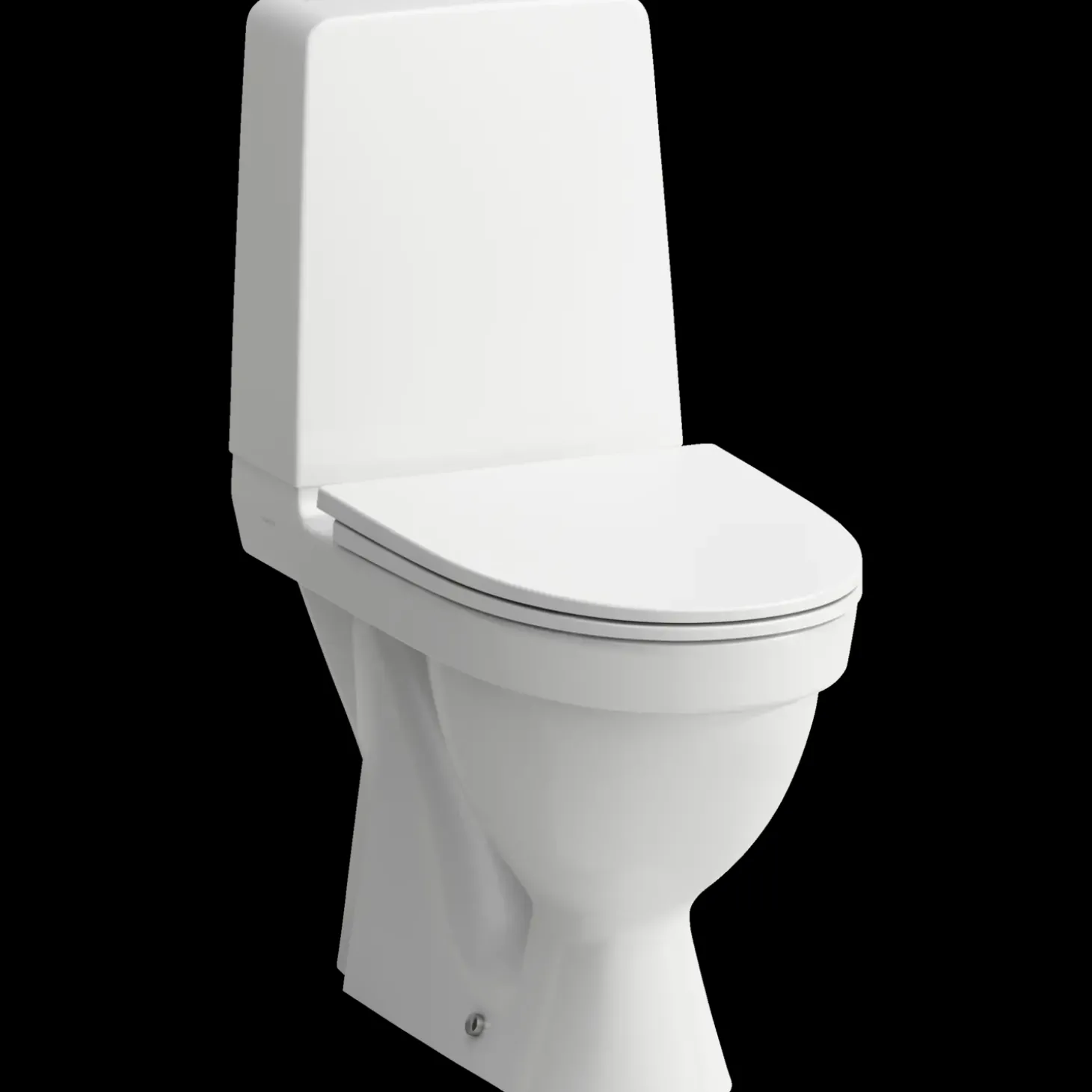 Laufen Kompas toilet m/skjult S-lås hvid