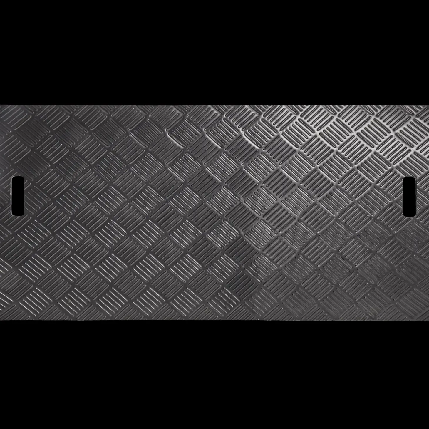 Letbek gangplade m/håndtag mørkegrå 120x60 cm