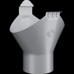 Lindab Rainline tudstykke Ø75/125 mm