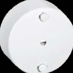 LK Fuga lampeudtag clipsroset m/jord Ø80 mm hvid