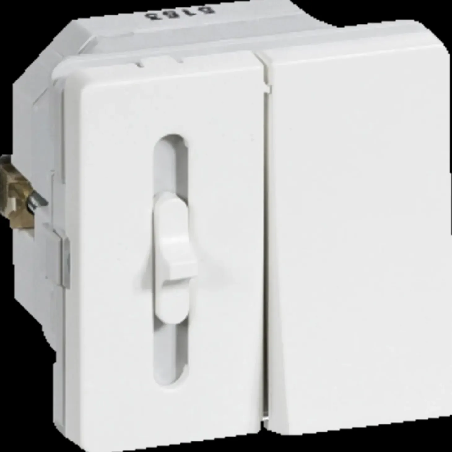 LK Fuga skydelysdæmper hvid