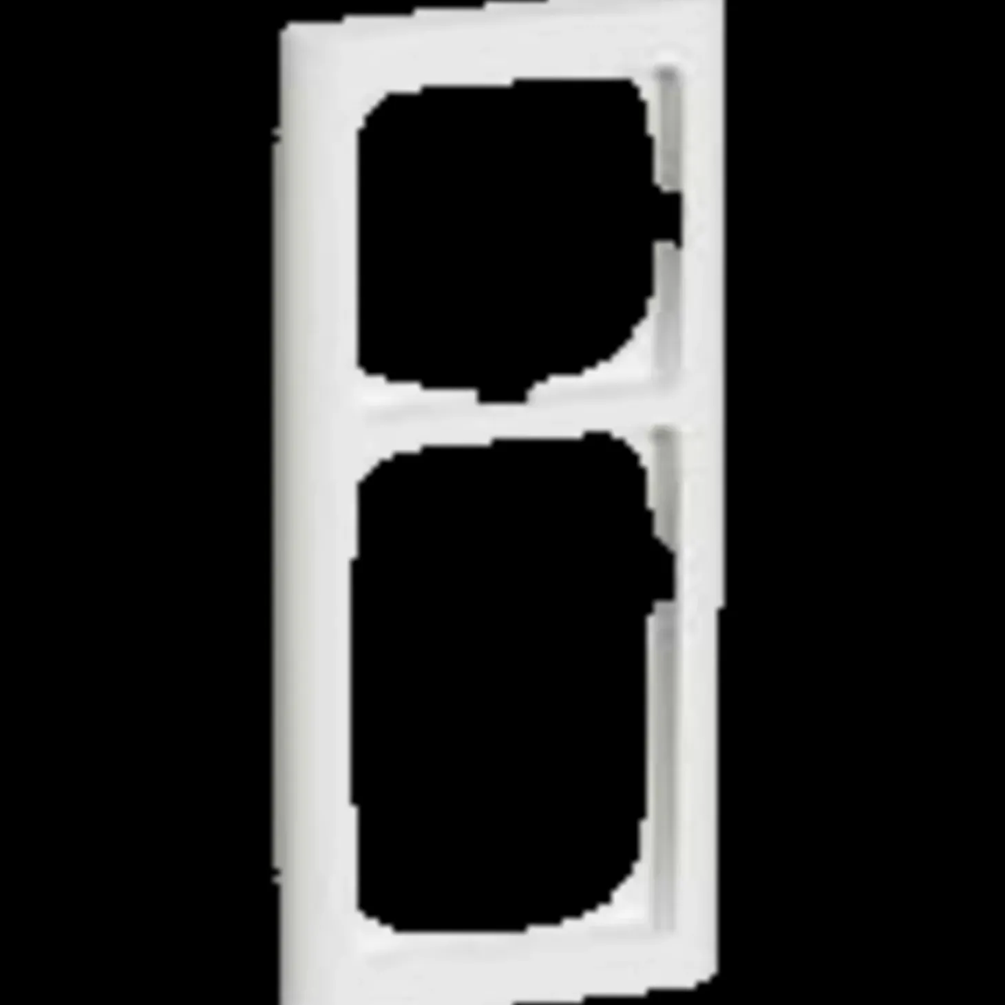 LK Fuga softline 63 ramme 2 1/2 modul hvid