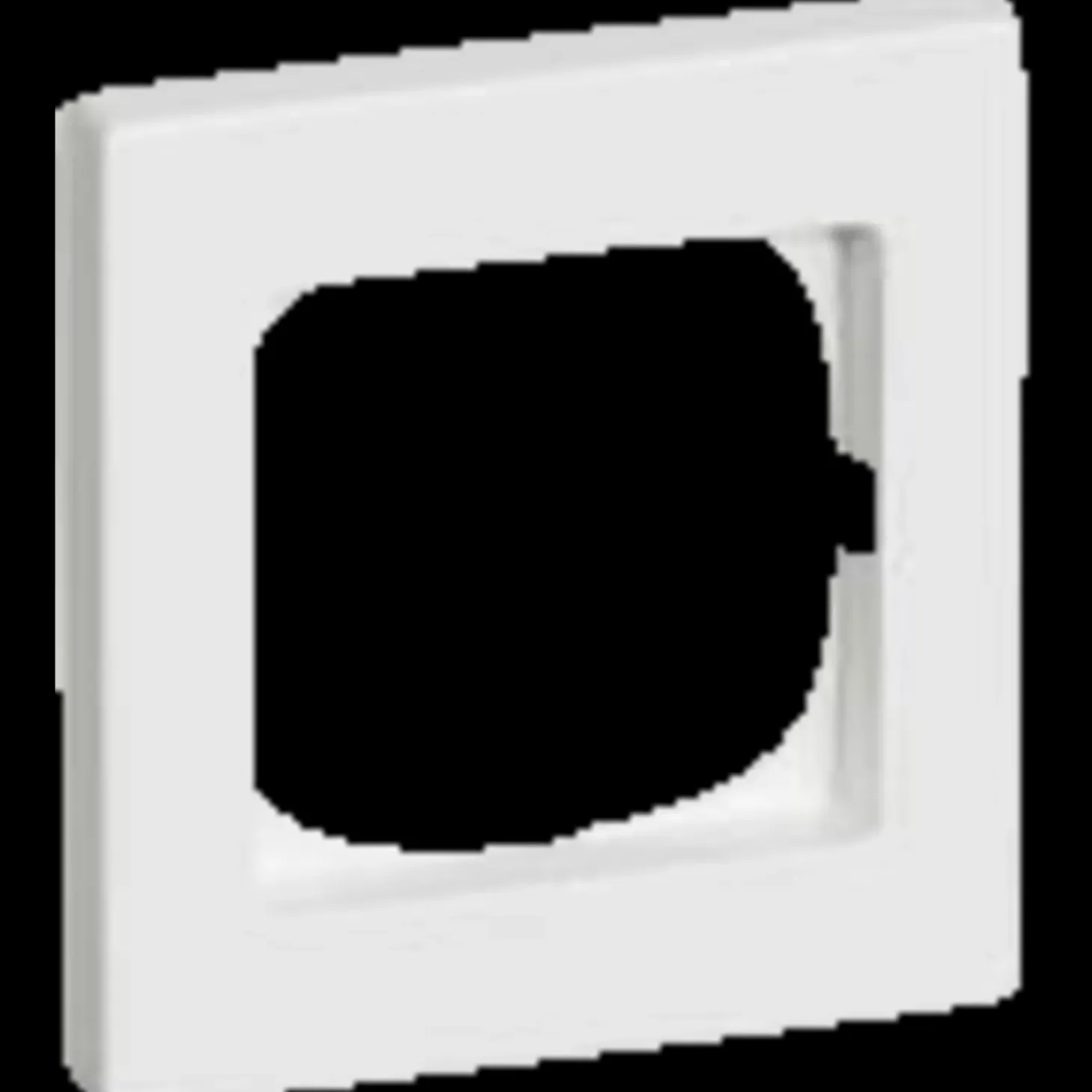 LK Fuga softline 63 ramme 1 modul hvid