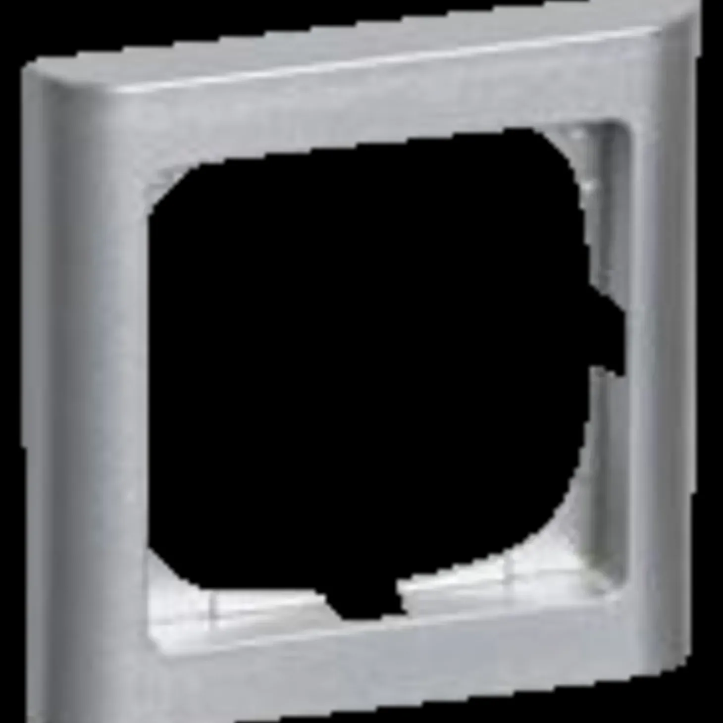 LK Fuga softline 63 ramme 1 modul stål