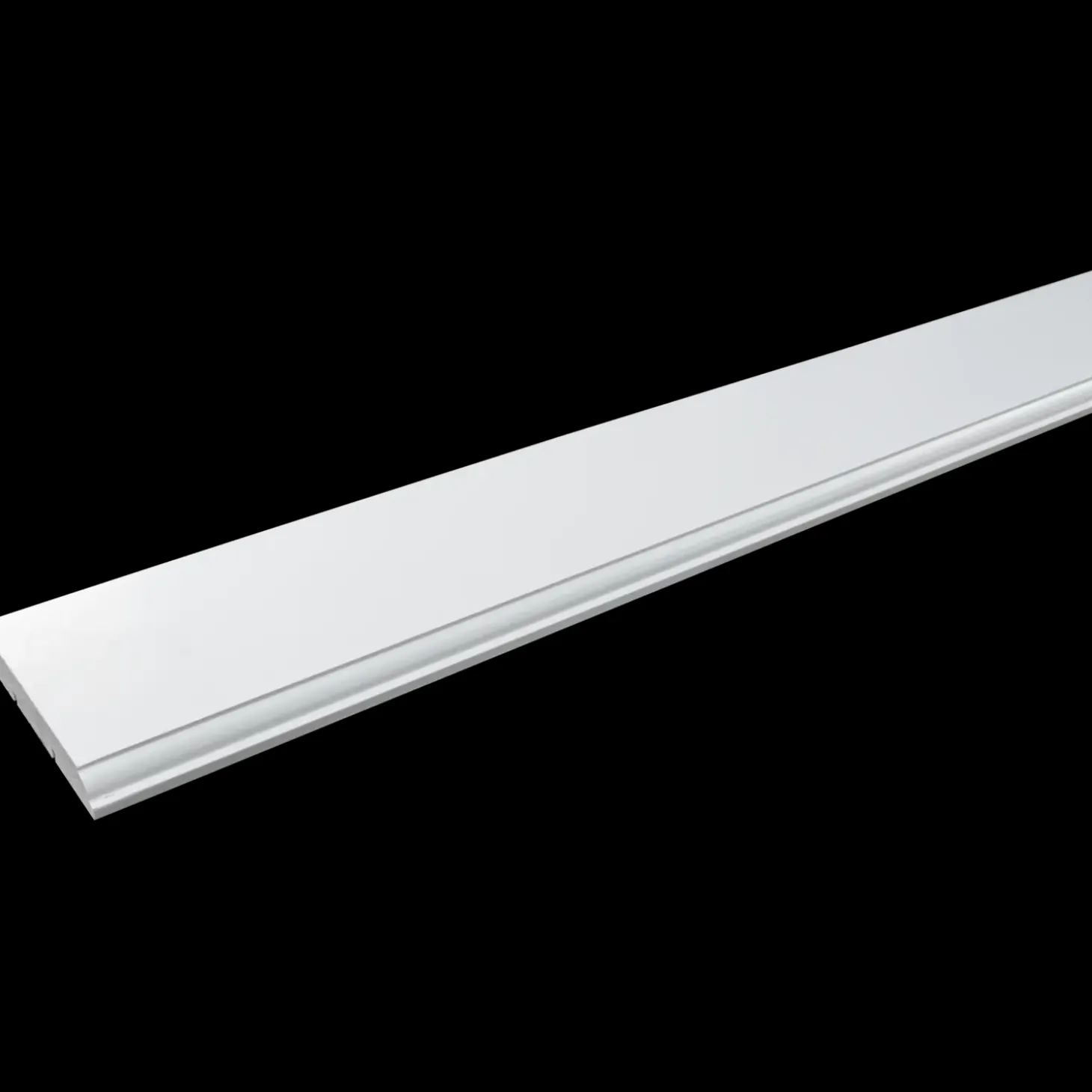 LTI 25 fodliste almue fyr/hvidmalet 15 x 91 x 4200 mm