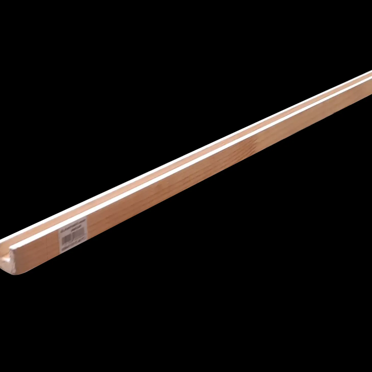 LTI 104 fyr notliste hvid 21x21x4500 mm