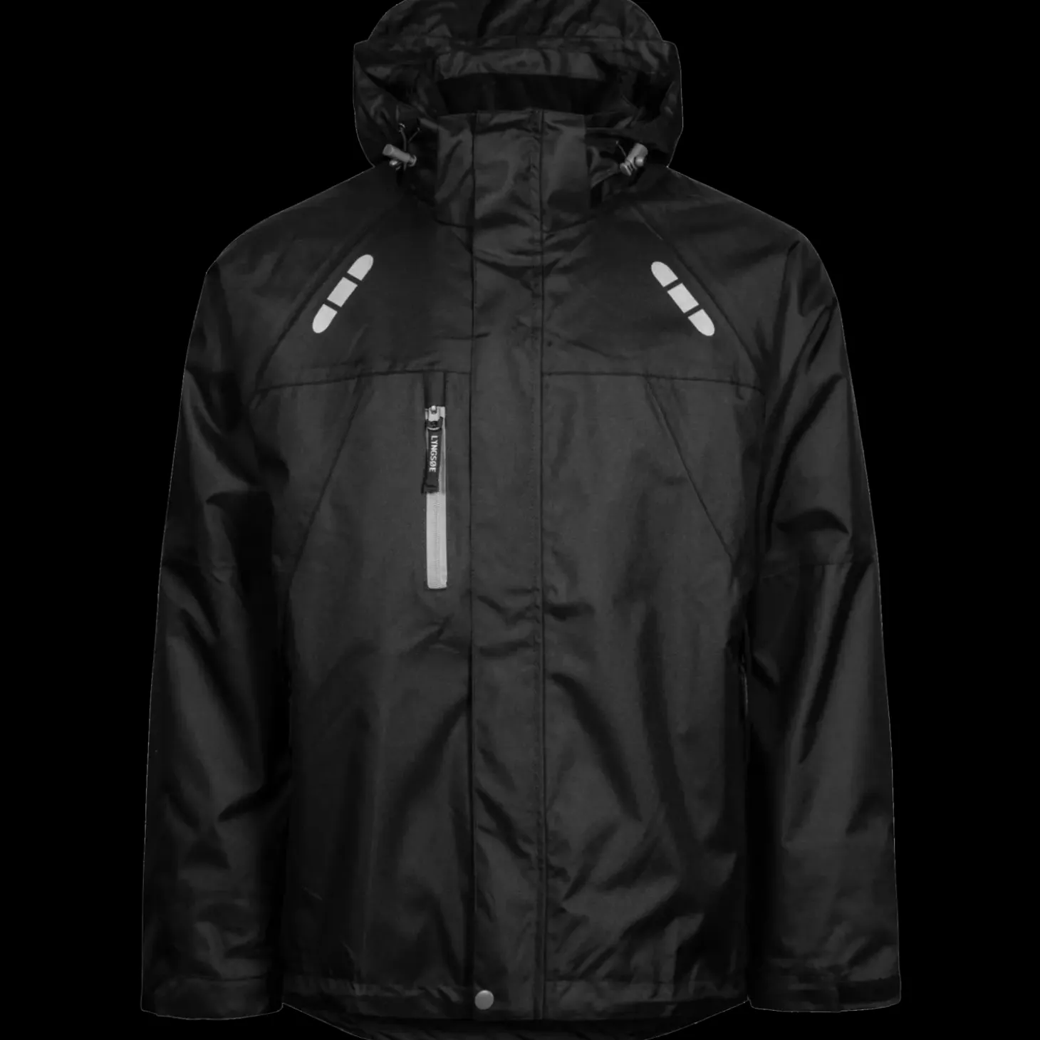 Lyngsøe fox microtex skaljakke sort str. L