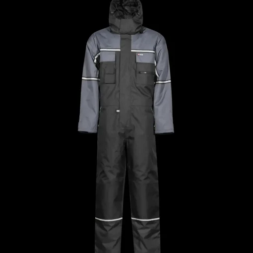 Lyngsøe rainwear Fox vinter kedeldragt sort/grå str. L