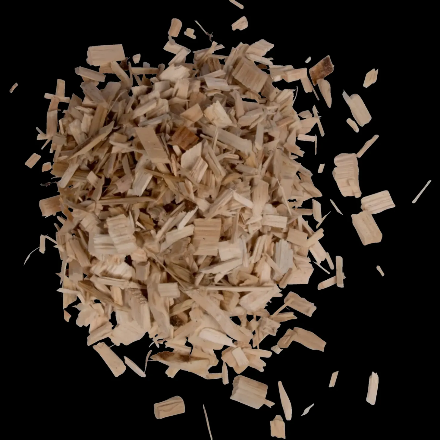 Lys træflis BigBag á 1 m3