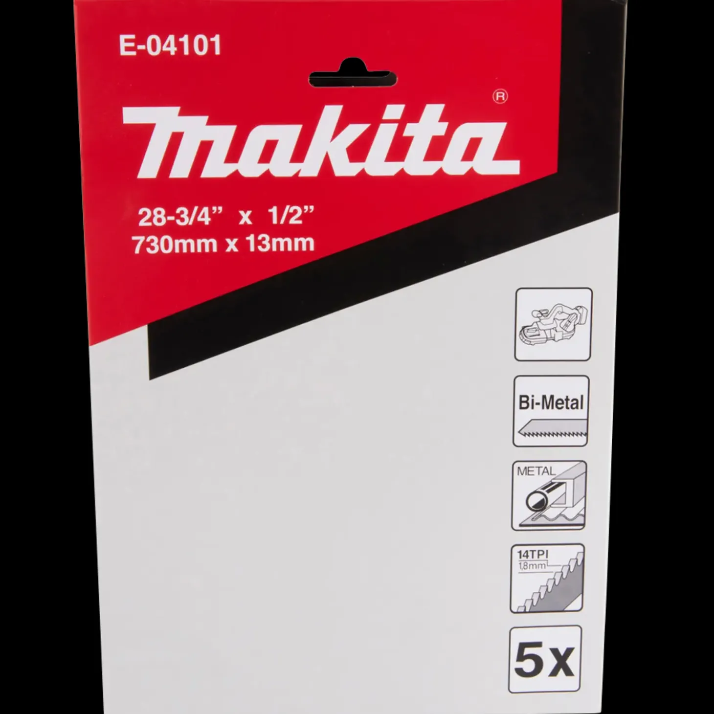 Makita båndsavklinge 14z 730 mm 5 stk