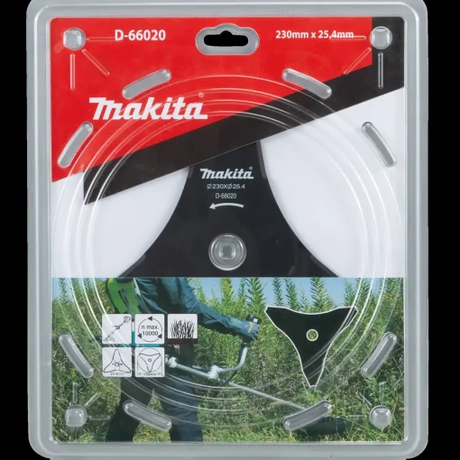 Makita D-66020 3 tands klinge til buskrydder Ø230x25,4 mm