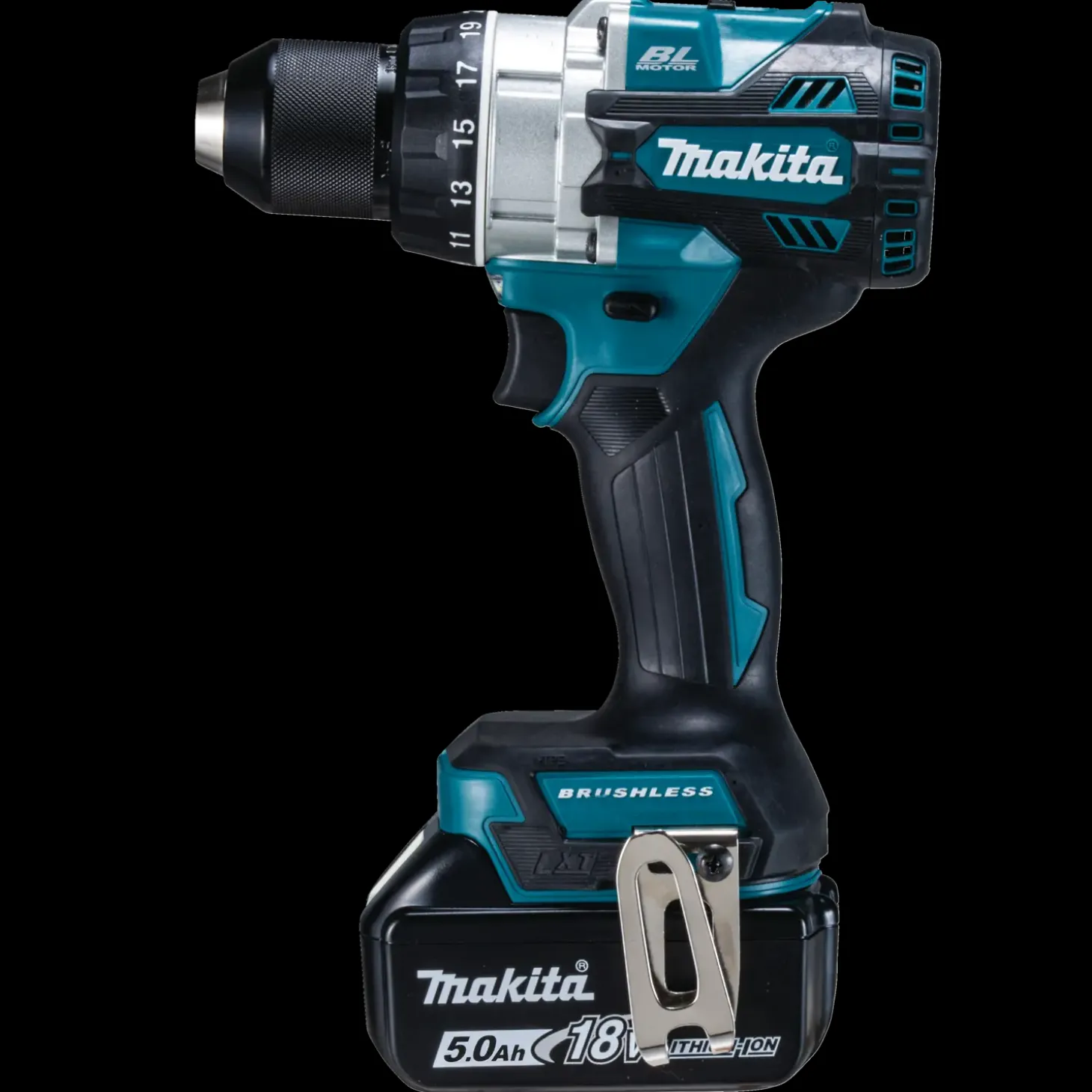Makita DHP486RTR-DAV slagboremaskine 18V inkl. 2x5,0 Ah batteri og lader