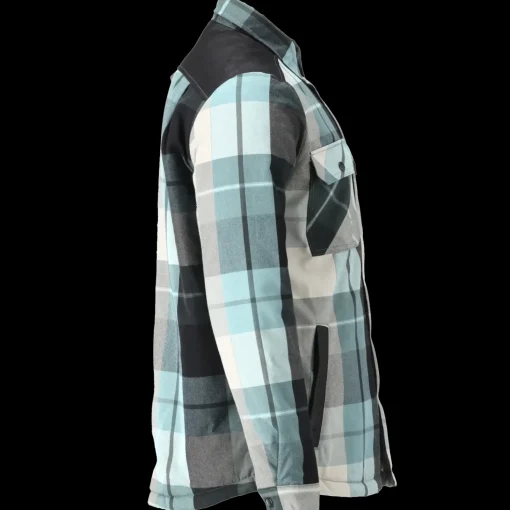 Mascot 23104 flannel skjorte m/fiberpelsfór skovgrøn ternet str. XL