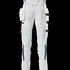Mascot Advanced bukser med hængelommer hvid str. 82C50