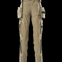 Mascot Advanced bukser med hængelommer lys kaki str. 82C50
