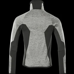 Mascot Advanced fleecetrøje med lynlås grå-meleret/sort str. XL