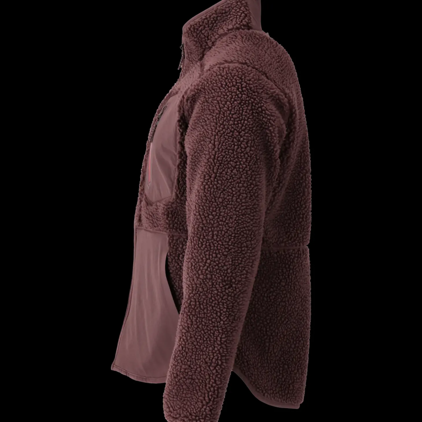 Mascot Customized fiberpelsjakke med lynlås bordeaux str. 2XL