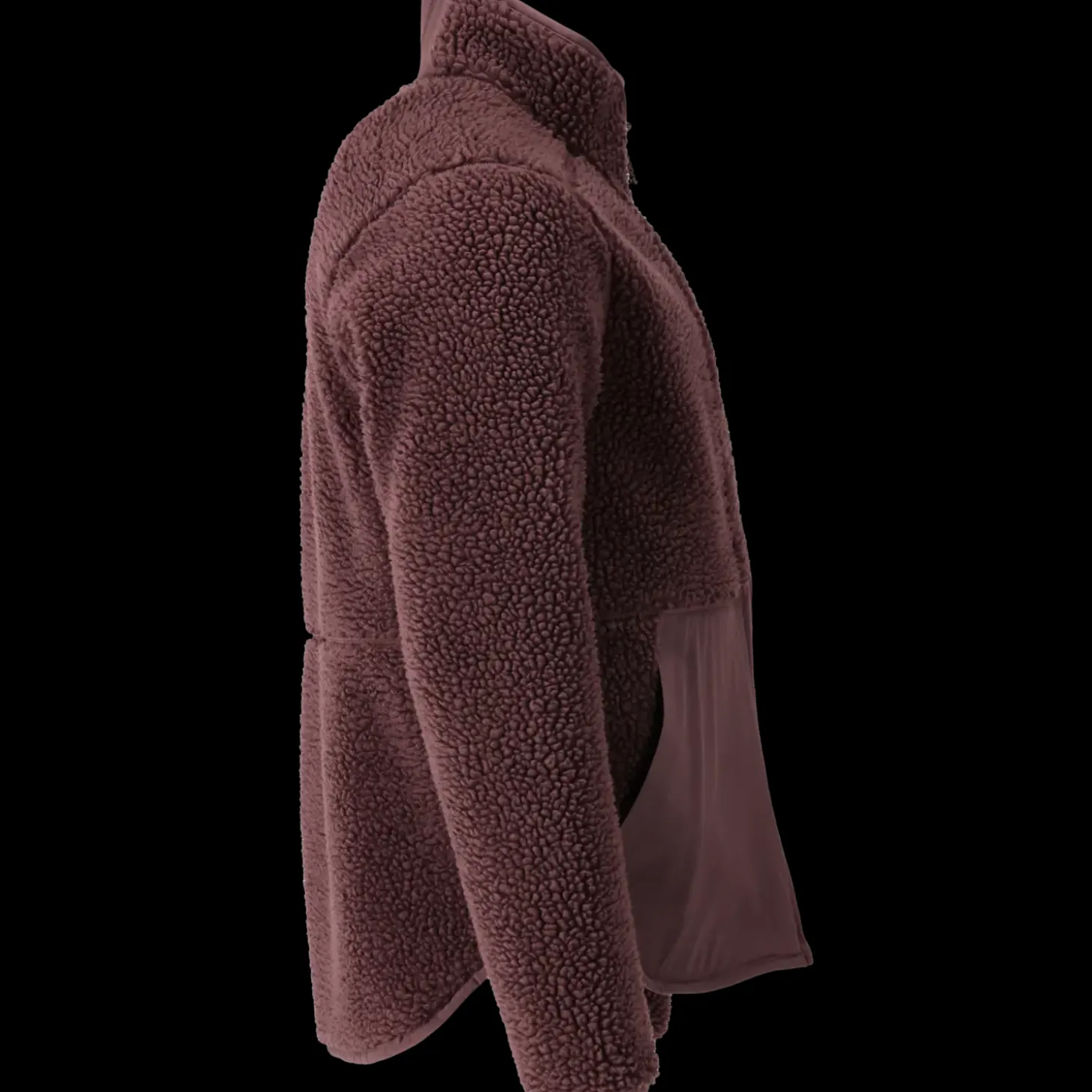 Mascot Customized fiberpelsjakke med lynlås bordeaux str. 2XL