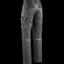 Mascot Light Temora bukser med knælommer mørk antracit/sort str. 82C48