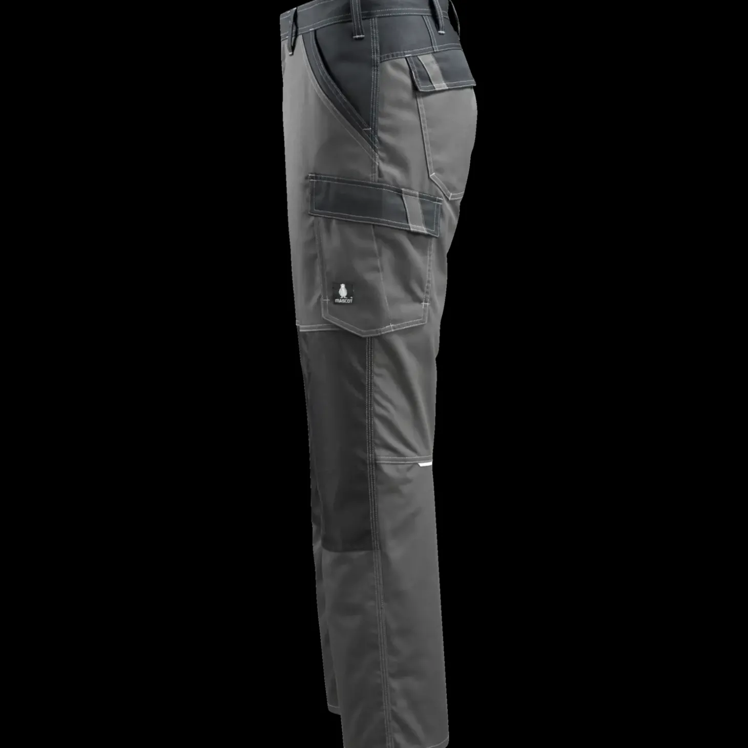Mascot Light Temora bukser med knælommer mørk antracit/sort str. 82C48