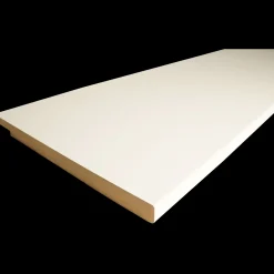 MDF L954 Lysning m/fals 16x200x4200 mm hvid NCS