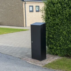 ME|FA pakkepostkasse Bosca med Ruko lås (408) sort