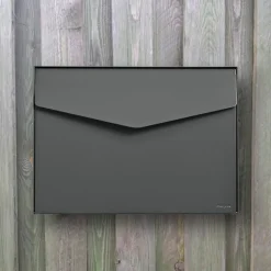 ME|FA postkasse Letter (111) basalt grå med Ruko lås