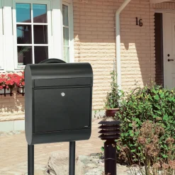 ME|FA postkasse Ruby (864) sort struktur